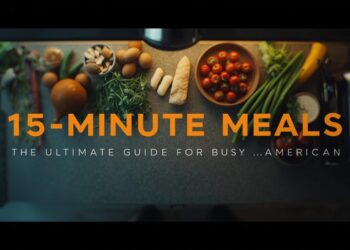 15-Minute meal ideas for busy Americans, quick and tasty recipes for everyday meals.