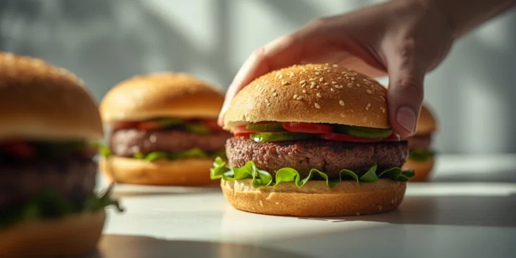 Homemade black bean burgers on whole wheat buns with fresh toppings, ready in 30 minutes.