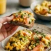 Healthy 30-minute scrambled eggs with smoked salmon and avocado toast – a protein-packed breakfast or brunch.