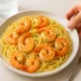 Shrimp scampi with linguine in garlic butter sauce, a quick and flavorful 30-minute meal