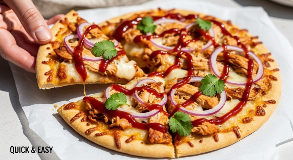 BBQ Chicken Flatbread (Pizza Night Revolution)