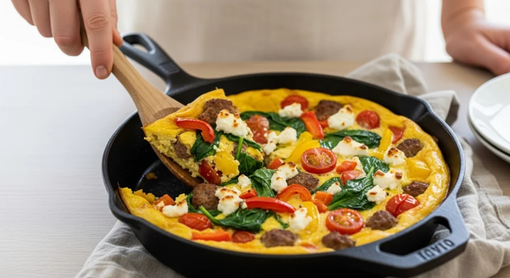 15. Dinner Frittata (Because Why Not?)