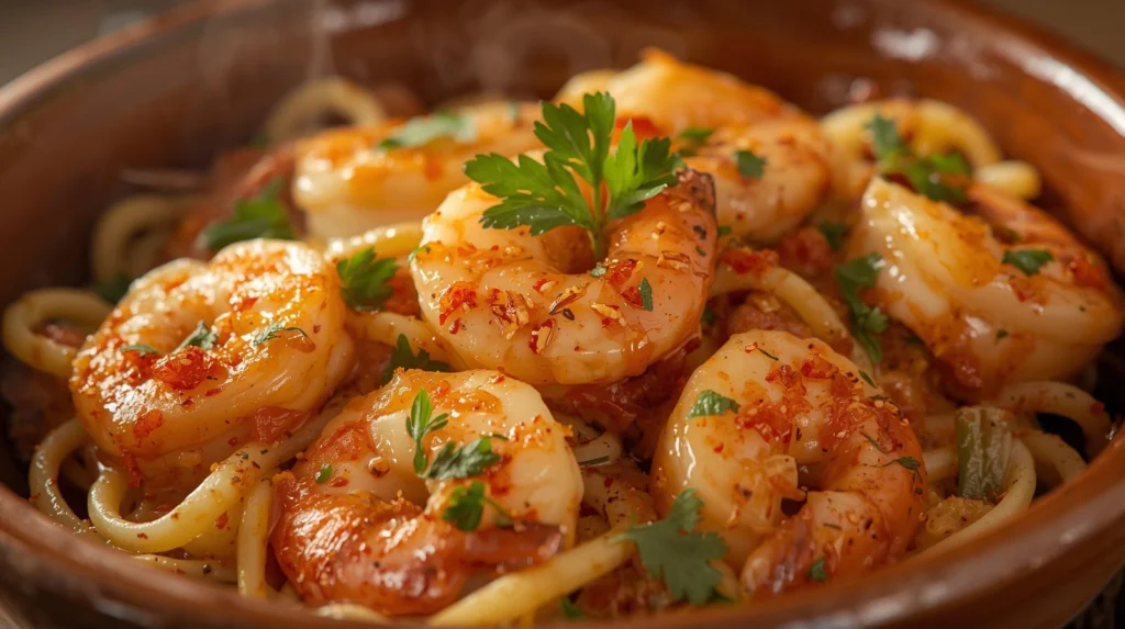 Lightning-Fast Shrimp Scampi Pasta