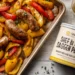 Quick 30-minute sheet pan sausage and peppers with colorful bell peppers – an easy weeknight dinner.