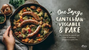 One-pan sausage and roasted veggies — easy, colorful, and customizable family dinner baked to perfection.