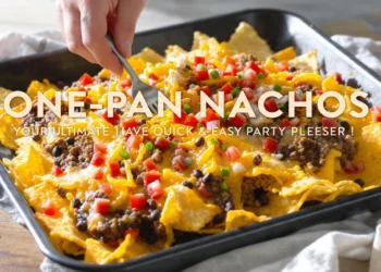 Here are three distinct options for “One-Pan Nachos: Perfect for Parties”: