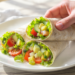 Quick vegetarian wraps with fresh vegetables and spreads, perfect for an easy lunch on the go.