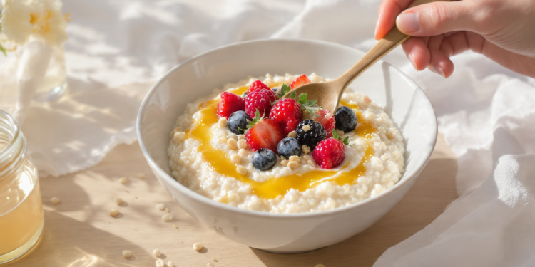 Budget oatmeal recipes with fruit, nuts, and honey for quick easy breakfast meals