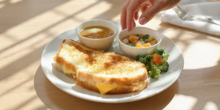 Budget-friendly quick meal made from leftovers with mixed vegetables, grains, and protein served in a simple home-style dish.