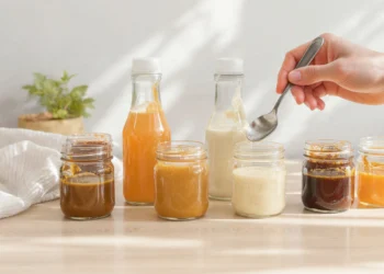 Budget-friendly homemade sauces in bowls for quick meals and cooking