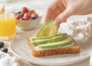 Quick healthy breakfast ideas with oats, fruit, yogurt, and toast