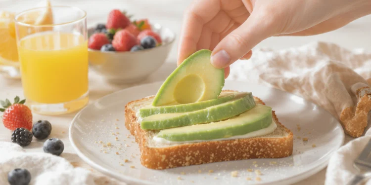 Quick healthy breakfast ideas with oats, fruit, yogurt, and toast