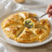 Spinach and cheese empanadas, quick vegetarian pastries baked until golden.