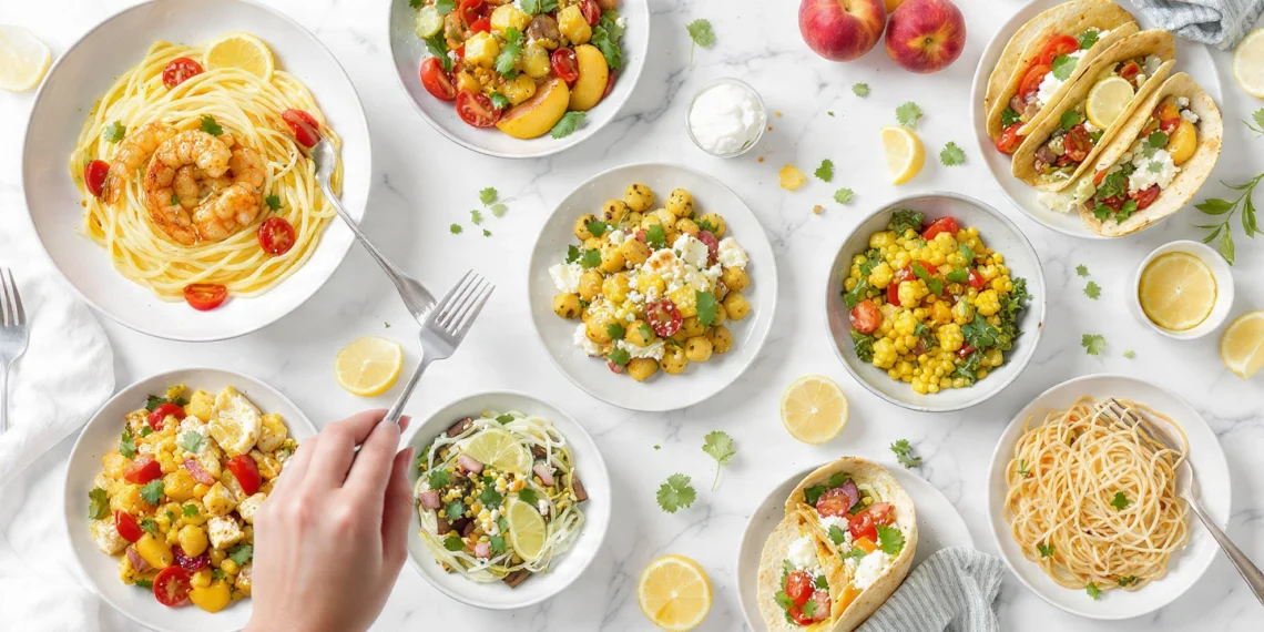 10 quick summer dinner ideas ready in 30 minutes — easy weeknight meals with fresh ingredients