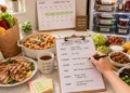 Easy summer meal plan for the week with healthy recipes, fresh ingredients, and simple make-ahead dishes